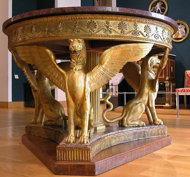 tripode table empire style tripode table empire style