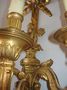 Appliques style louis XVI au noeud de ruban XIXeme siècle détails
