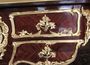Bureau plat style Louis XV signé Linke détails