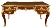 Bureau plat style Louis XV signé François Linke