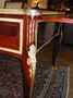 A large Kingwood desk stamped Sormani