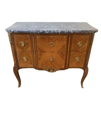 Commode epoque transition marqueterie Stumpff