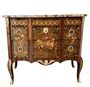 Sauteuse Commode Transition Period In Marquetry