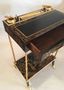 Table écritoire Laque bronze doré Napoleon III 