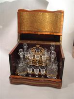 Liquor marquetery box, France  Napoleon III period