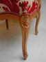 Paire de fauteuils "à la reine" 