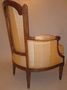 bergere louis 16 bois naturel