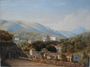 意大利小镇托斯卡风景，约1830年