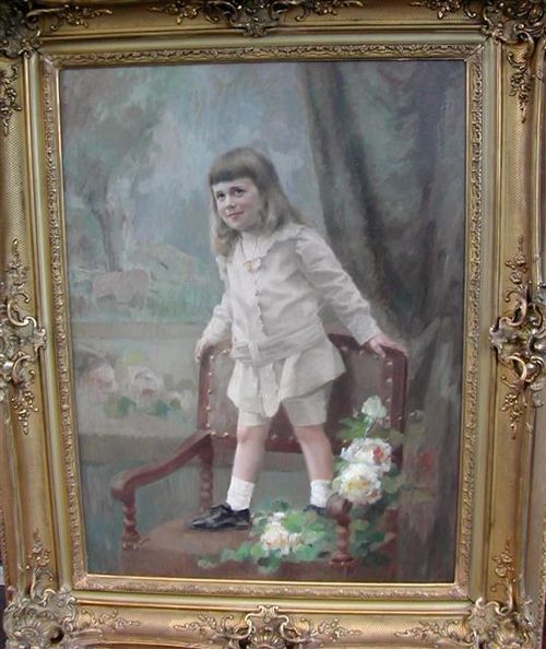 Portrait of young boy