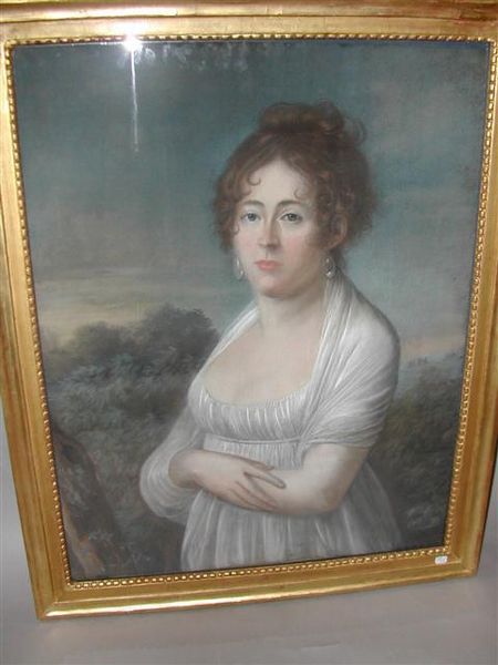 Portrait of Madam Gois pastel