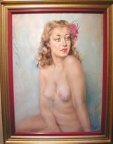 Portrait de femme nue