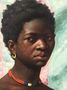 Portrait de Koraila, jeune Sénégalaise, signé Blanquer 
