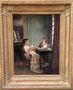 L M Dansaert - scene d'interieur - La lecture