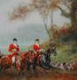 Eugène Pechaubes - Chasse a courre - Equipage de Bonnelles