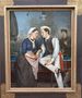 Scène de taverne signée Rigot datée 1874