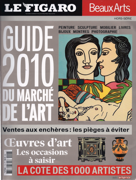 Couverture Guide Figaro Art 2010